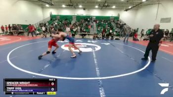 138 lbs Semifinal - Spencer Wright, Green River Grapplers Wrestling vs Tripp Vigil, Team Braves Wrestling Club