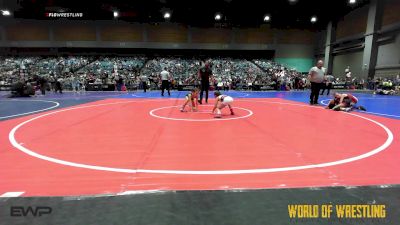 61 lbs Round Of 16 - Jolie Schlaht, Monster Garage vs Jolee Bryant, F-5 Grappling