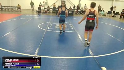 165 lbs Round 2 (8 Team) - Samuel Birch, Utah vs Kemble Maule, Washington