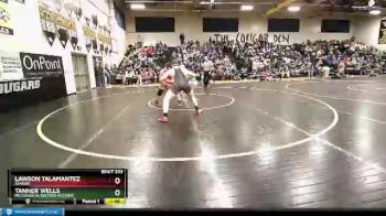 220 lbs Semifinal - Tanner Wells, McLoughlin/Weston McEwen vs Lawson Talamantez, Seaside