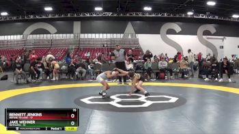 75 lbs Round 3 (8 Team) - Bennett Jenkins, Refuse To Lose vs Jake Wehner, Ruthless
