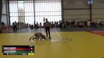 52 lbs Round 2 - Jacob Graber, Midwest Maniacs vs Isaccc Hierro, Dynasty Ruthless