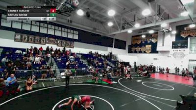 135 lbs Round 5 - Kaitlyn Krenz, Poway Elite vs Sydney Tarlow, Titan Mercury Wrestling Club