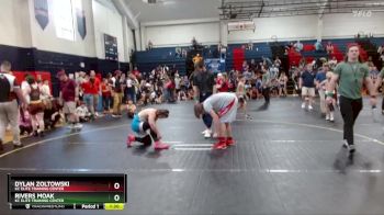 150 lbs Cons. Semi - Rivers Moak, KC Elite Training Center vs Dylan Zoltowski, KC Elite Training Center