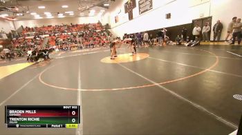 150 lbs Cons. Round 4 - Trenton Richie, Zillah vs Braden Mills, Kamiakin