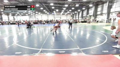 142 lbs Rr Rnd 1 - Ryan Briggs, TDWC Maniacs Grey - MS vs Caleb Cheddar, Hammers - MS
