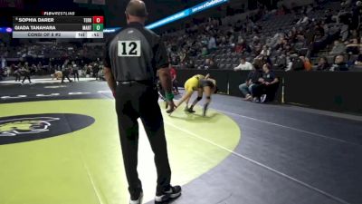 110 lbs Consi Of 8 #2 - Sophia Darer, Terra Nova (CC) vs Giada Tanahara, Martin Luther King (SS)