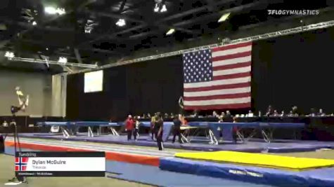 Dylan McGuire - Tumbling, Trevinos - 2021 USA Gymnastics Championships