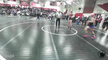 145 lbs Quarterfinal - Peyton Frost, Santa Teresa vs Jacy Werden, Lynbrook