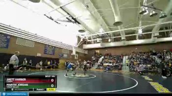 160 lbs Cons. Semi - Martin Jordan, Virgin Valley. vs Jhett Harber, Lowry