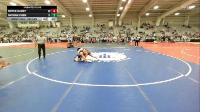 126 lbs Round Of 16 - Matthew Long, KS vs Tanner Halling, MD