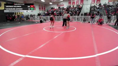 145 lbs Quarterfinal - Jestinah Solomua, Corona vs Jacqueline Antonio, Santa Ana