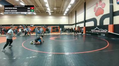 126B Round 4 - Urijah Grover, Sheridan vs Greyson Boss, Jackson Hole