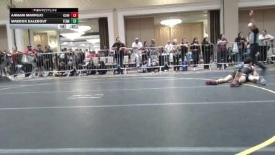 132 lbs Consi Of 16 #2 - Armani Marrujo, Clovis vs Maddox Dalebout, Team Thunder
