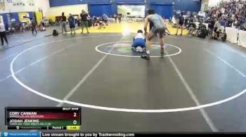 182 lbs Semifinal - Cory Cannan, Barron Collier Wrestling vs Josiah Jenkins, Tampa Bay Tiger Wrestling Club