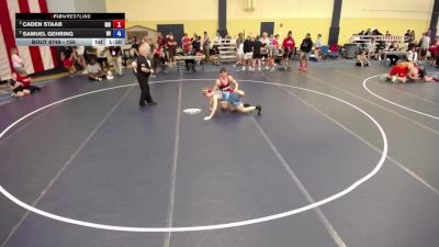 150 lbs Semis - Caden Staab, MN vs Samuel Gehring, WI