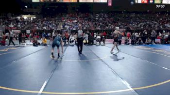 3A 113 lbs Champ. Round 1 - Roy Johnson, West Jefferson vs Jaxon Mills, Malad