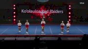 Ko'olaulao Red Raiders - Wescon [2024 Oahu Pop Warner Thursday] 2024 Pop Warner National Cheer & Dance Championship