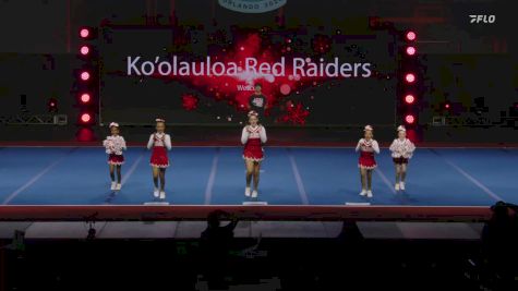 Ko'olaulao Red Raiders - Wescon [2024 Oahu Pop Warner Thursday] 2024 Pop Warner National Cheer & Dance Championship