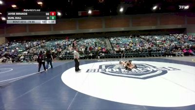 78-86 lbs Round 3 - Burl Dull, USA Gold vs Jayse Birakos, Oakdale