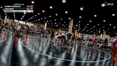 285 lbs Round 3 (6 Team) - Jayden Thomasson, The Colliseum Training Center vs Evan Smith, North Shelby Regulators Red