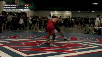 138 lbs 5th Place - Dawson Youngblut, IA vs Matthew Orbeta, CA