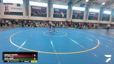 126 lbs Cons. Round 1 - Ashley Maziol, Rise Wrestling vs Rita Long, Finesse Wrestling Club