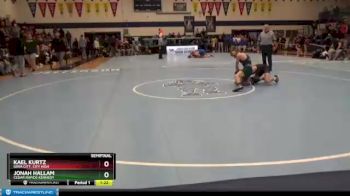 126 lbs Semifinal - Jonah Hallam, Cedar Rapids Kennedy vs Kael Kurtz, Iowa City, City High