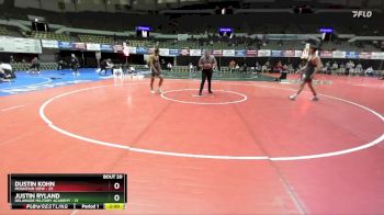 175 lbs Semis & Wb (16 Team) - Justin Ryland, Delaware Military Academy vs Dustin Kohn, Mountain View