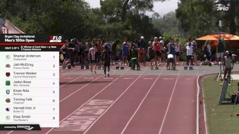 Men's 100m Open, Semi-Finals 2