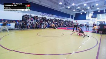 125 lbs Cons. Round 3 - Sydney De Sena, Capistrano Valley vs Mia Gil, Los Alamitos