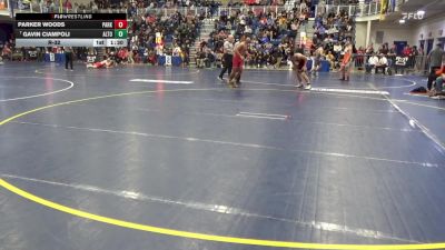 160 lbs R-32 - Parker Woods, Parkersburg-WV vs Gavin Ciampoli, Altoona