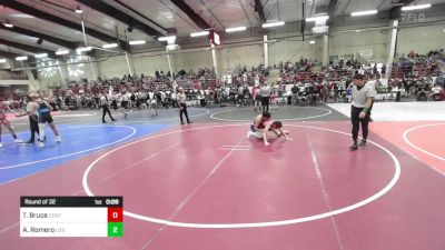 132 lbs Round Of 32 - Timothy Bruce, Central High-Grand Junction vs Andres Romero, Los Lunas Tigers