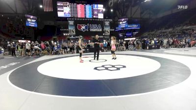 110 lbs Cons. Rd Of 64 - Amy Carlson, OR vs McKenzie Simonson, WI