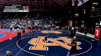 1A-106 lbs Champ. Round 1 - Dylan Dunaway, Oglethorpe County vs Sammy Edgeworth, Trion