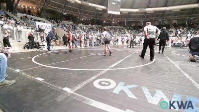 110 lbs Round Of 16 - Weston Doudna, Viking Wrestling Club vs LEGACY DUNN, KIPP TULSA