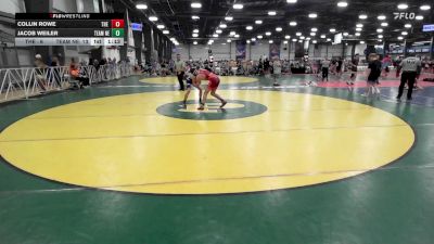 132 lbs Rr Rnd 3 - Collin Rowe, The Tribe vs Jacob Weiler, Team Nebraska