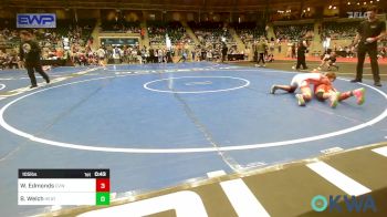 105 lbs Round Of 16 - Wyatt Edmonds, Caney Valley Wrestling vs Braylon Welch, Heat