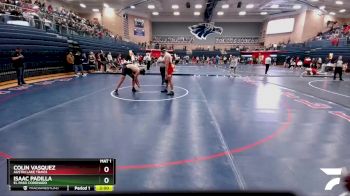 190 lbs Round 4 - Colin Vasquez, Austin Lake Travis vs Isaac Padilla, El Paso Coronado