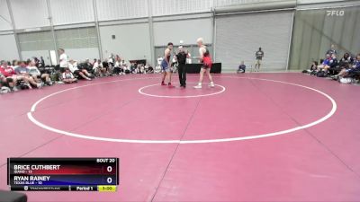 190 lbs Semis & 3rd Wb (16 Team) - Brice Cuthbert, Idaho vs Ryan Rainey, Texas Blue