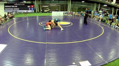 145 lbs Abigale Miller, Ohio Blue vs Anastasia Simon, Iowa