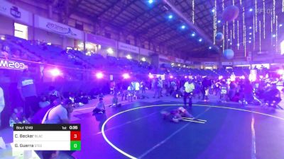 78 lbs Consi Of 8 #2 - Colten Becker, Black Fox Wrestling Academy vs Gavin Guerra, Steel City Reloaded WC