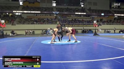 184 lbs 3rd Place Match - Damon Ashworth, Central Mo. vs Matt Weinberg, Kutztown
