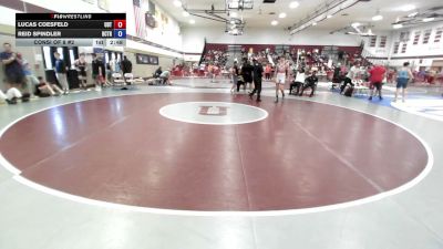 165 lbs Consi Of 8 #2 - Lucas Coesfeld, UDT vs Reid Spindler, Bergen Catholic