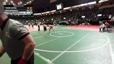 115 lbs Champ. Round 1 - Aiden Rohrbach, OCAA vs Eddie Coffee, NA