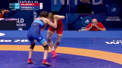 62 kg 1/4 Final - Iryna Koliadenko, Ukraine vs Aisuluu Tynybekova, Kyrgyzstan