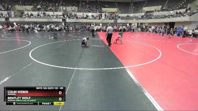 85 lbs Champ. Round 1 - Colin Weber, Ringers vs Bentley Wolf, Askren Wrestling Academy