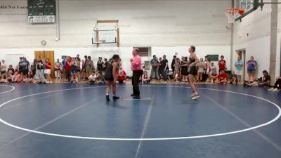 110-120 lbs Champ. Round 1 - Kyra Cardine, Aledo Mercer County vs Alexis Ruff, Purler