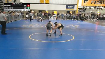 157Gold lbs Rr Rnd 5 - Kai O'Dell, Appalachian State vs Owen Hicks, Army West Point