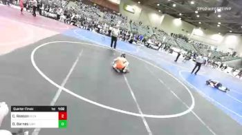 98 lbs Quarterfinal - Cole Reason, Glen Edwards Middle School vs Deagan Barnes, Idaho Gold WC